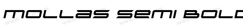 Mollas Semi Bold字体转换